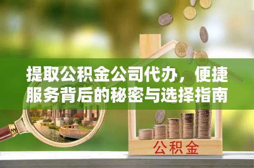 兴山提取公积金公司代办，便捷服务背后的秘密与选择指南