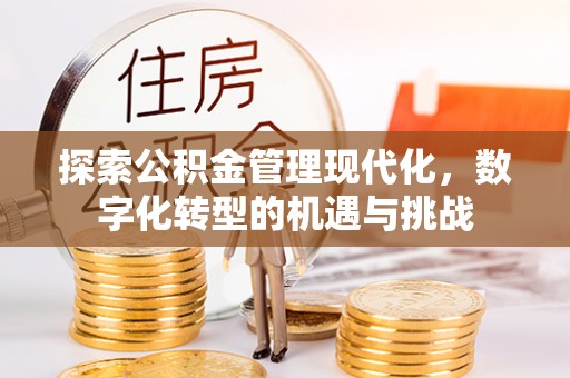 兴山探索公积金管理现代化，数字化转型的机遇与挑战