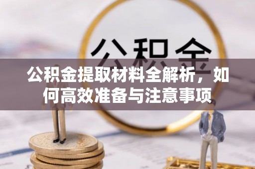 兴山公积金提取材料全解析，如何高效准备与注意事项