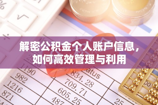 兴山解密公积金个人账户信息，如何高效管理与利用