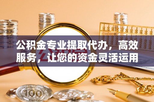 兴山公积金专业提取代办，高效服务，让您的资金灵活运用